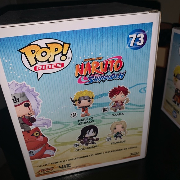 Jiraya on toad funko pop + 1 free funko pop included - Picture 3 of 6